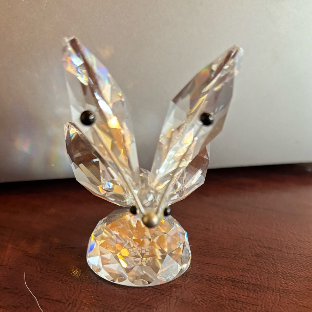 Swarovski Crystal RARE vintage retired Butterfly
